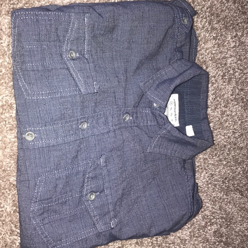 Long sleeve button